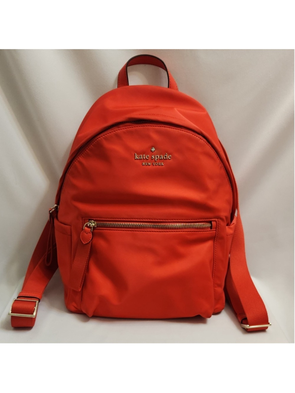 Kate Spade New York Chelsea Red Nylon Backpack